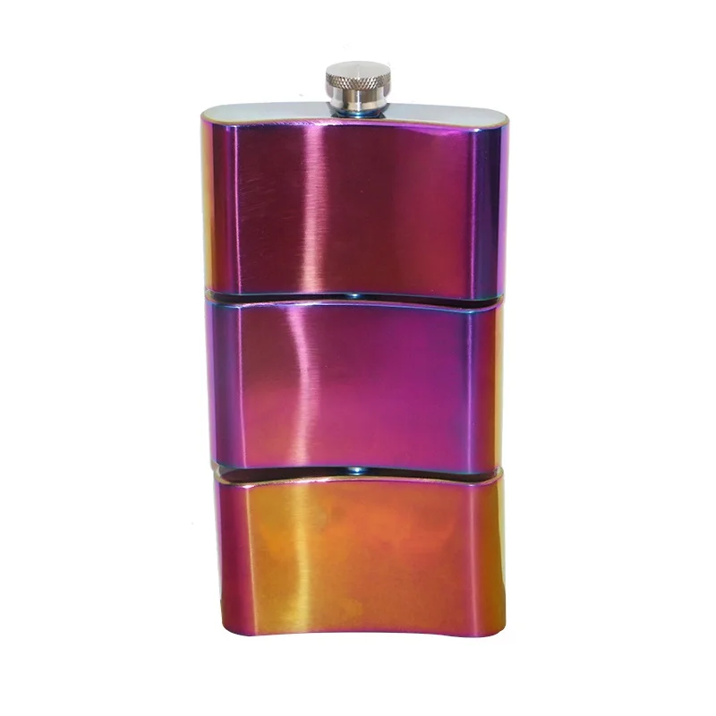 Золотых красный популярные из нержавеющей стали Мини фляжка
