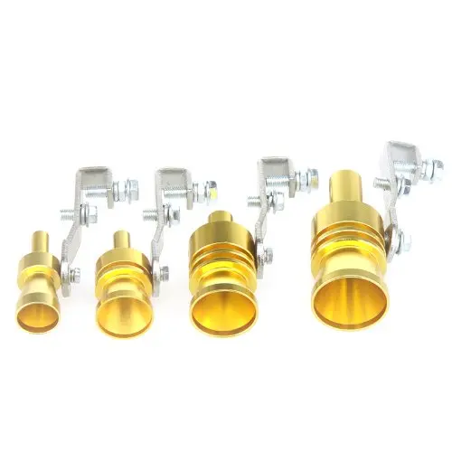 Universal Car Exhaust Muffler Pipe S M L XL Size  Simulator Turbo Sound Exhaust Whistle