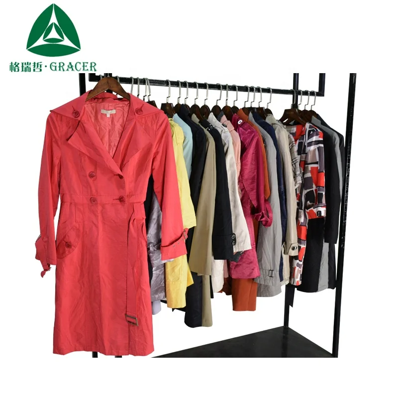 High-Quality Second-Hand Clothes for Export Markets Used Clothing Bales Windbreaker Second Hand in Usa