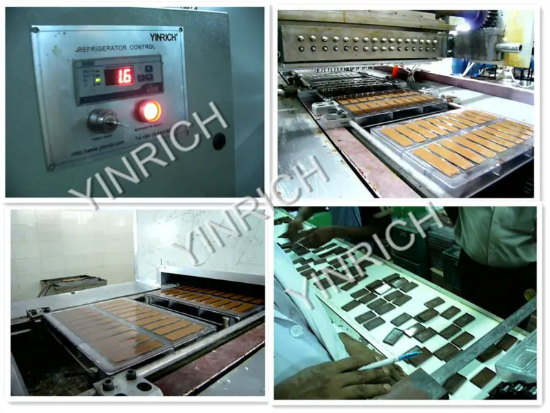
QJ175 Automatic double shots Chocolate Moulding Line <span style=