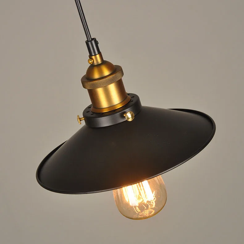 Burst American retro loft black iron art metal chandelier multi-set restaurant cafe Clear bar