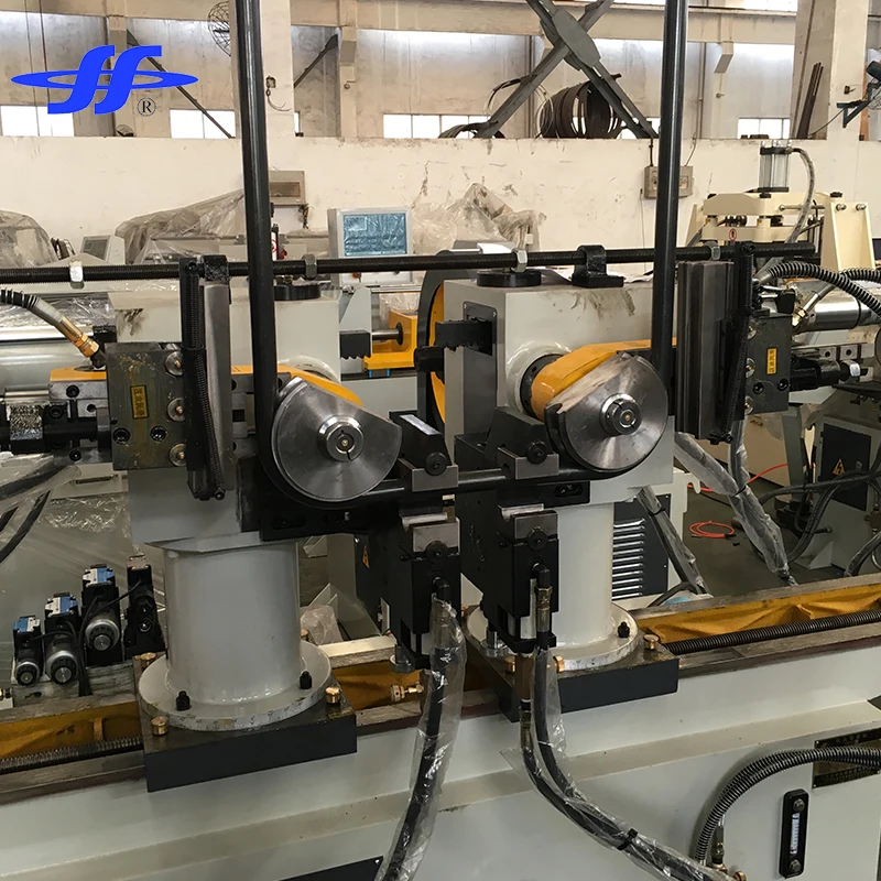 SW38 Hydraulic Double Head Cnc Control Tube Bending Machine