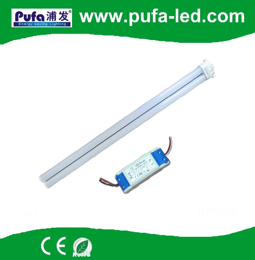 pufa led lamp for 2016 4 pin gy10q led tube 18W REPLACE 36w fpl lamp