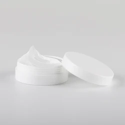 3 г 5 г 10 г 30 г 50 г 100 г круглая прозрачная/белая пластиковая банка косметическая упаковка банка вогнутый крем банка для макияжа