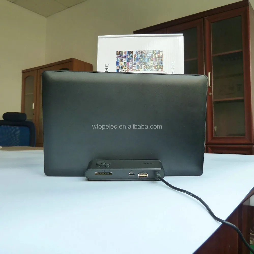 10 inch digital photo frame price/Remote control 1024*600p 16:9 Support sd card,U-disc,mp3/4 10 inch digital photo frame