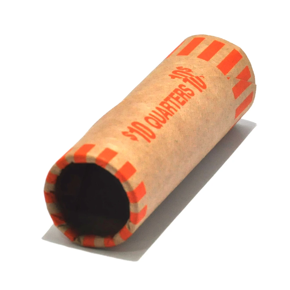 Предварительно формованные обертки для монет из крафт-бумаги