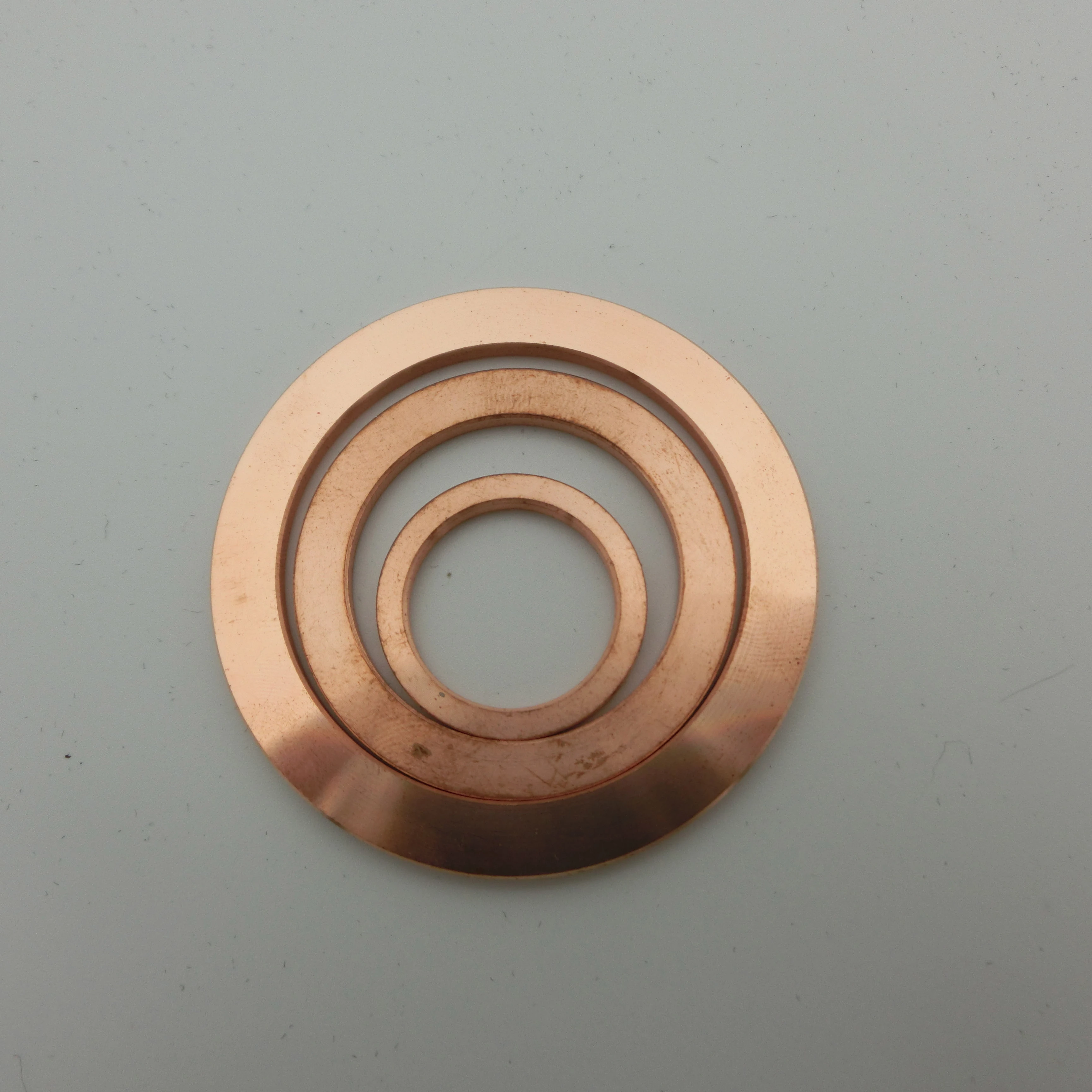 CF Copper Gasket Conflat for Vacuum Pipe Connection