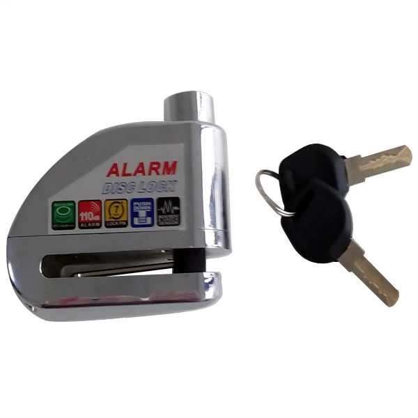 Wheel Lock For Motorcycle Alarm Disc Lock