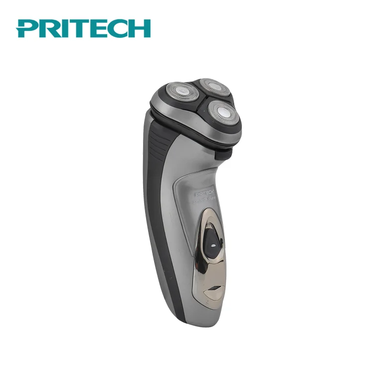 PRITECH Men Triple  Stainless Steel Blades Electric Rechargeable Shaver Blades