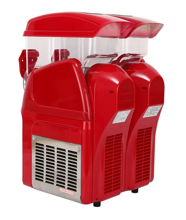 
15L 2 tanks CE approved slush puppie machine granita maker for sale 