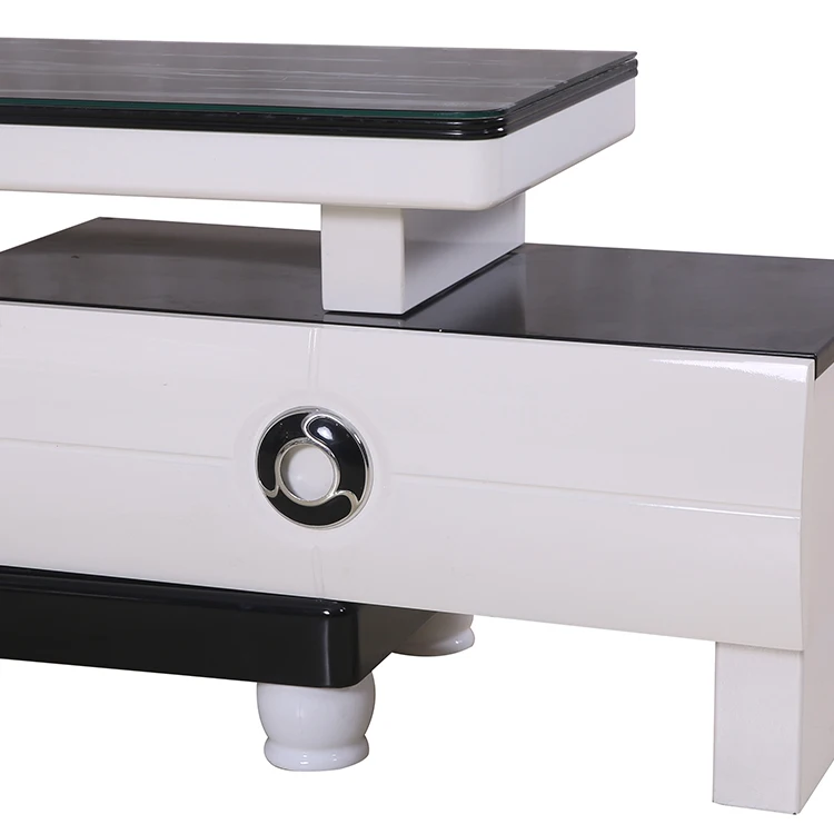 latest design modern white high gloss mdf tv stands cabinet table for living room