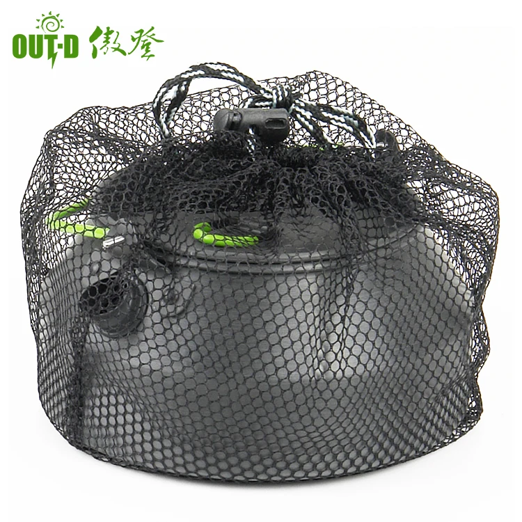 Aluminium alloy mini outdoor travel cooking black hot water kettle teapot