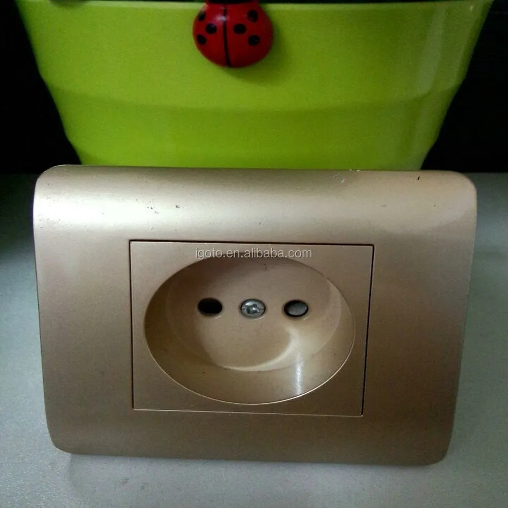 Европейский стандарт электрические стенные розетки гнездо европа переключатель гнездо