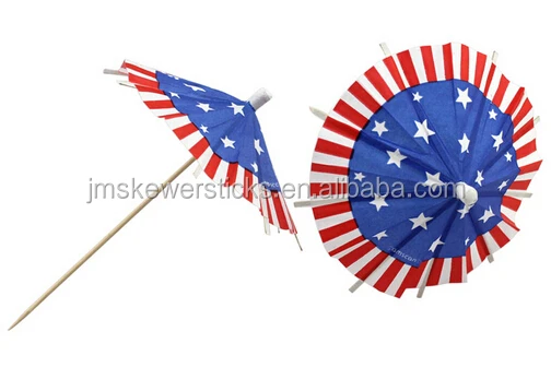 
Gifts & Crafts Handmade Mini Cocktail Umbrella Picks 