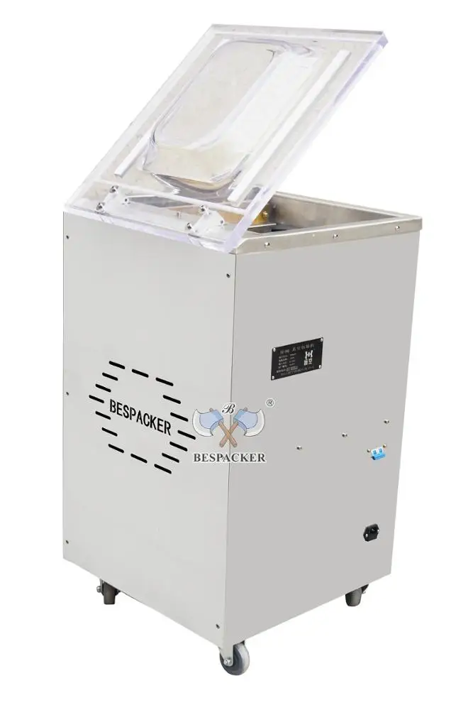 DZ-360 Automatic single chamber rice chicken dry fish fruit food vacuum sealer vacuum packing machine