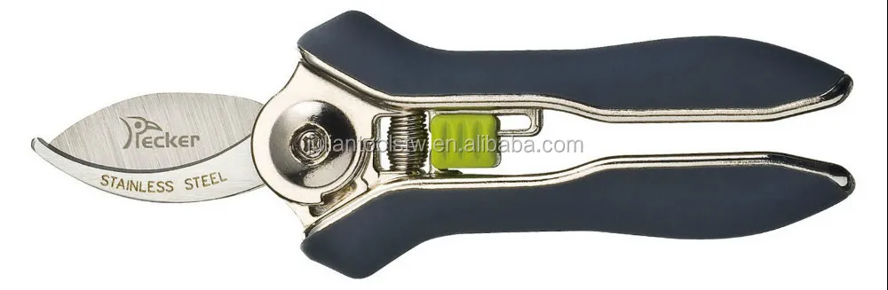 (PC-3174) 205mm Steel Blade Garden Flower Rose Branch Cutting Scissors