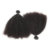 wholesale 7A 8A 9A Grade Large Stock Brazilian Virgin Human Hair Weave Bundles Afro Kinky Curly Hair in xuchang factory