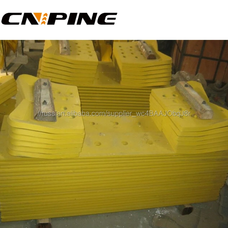 Экскаватор Бульдозер запасных частей Бокорезы D31 D40 D60 боковые ножи 12F7031251 track pad режущей кромки