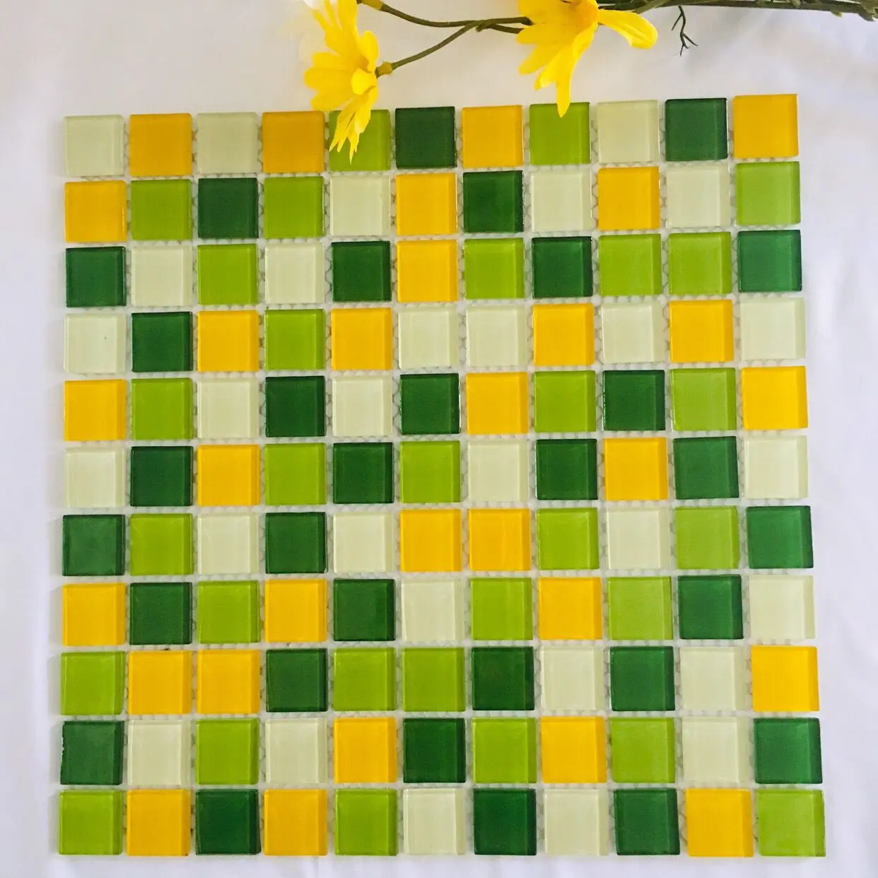 Стеклянная мозаика для бассейна 30*30 см по заводской цене