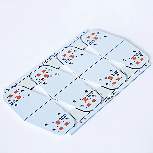 Металлический сердечник алюминиевый печатной платы светодио дный