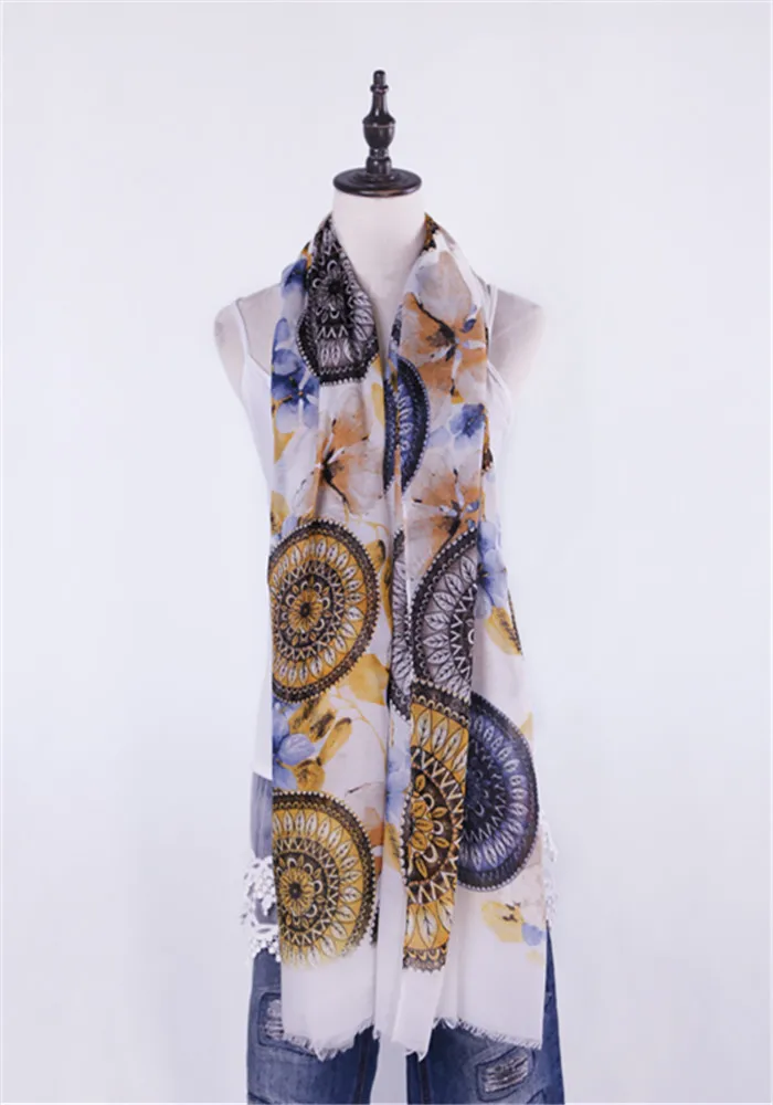 Новейший Дубайский хиджаб, мусульманский модный полиэфирный шарф с принтом, тканевые китайские, рук, итальянские шарфы, шарф