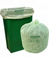 
Super-bio 55 64 96 Gallon 100% Biodegradable Compostable Leaf Bags with Long Shelf Life 