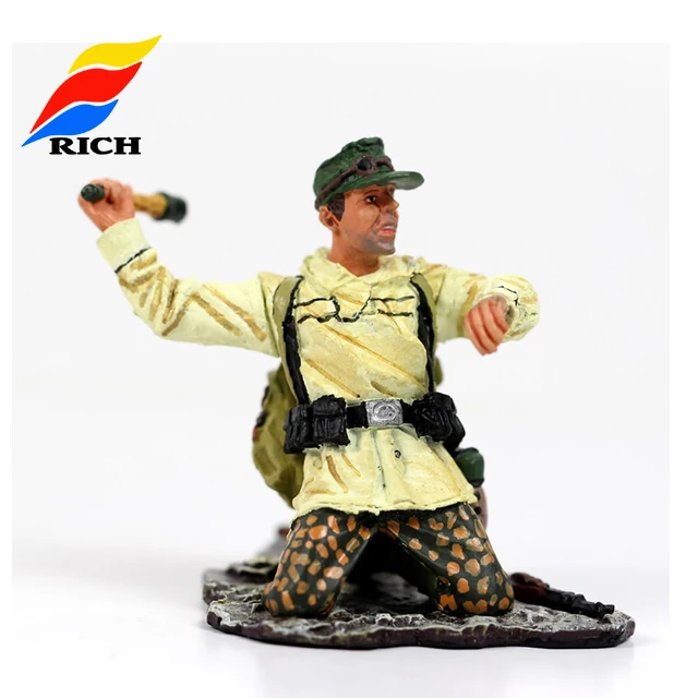 personalized high quality cheap 54mm metal toy soldier figures