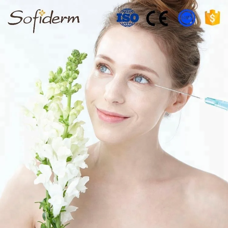 Sofiderm anti aging injectable cross-linked hyaluronic acid dermal filler