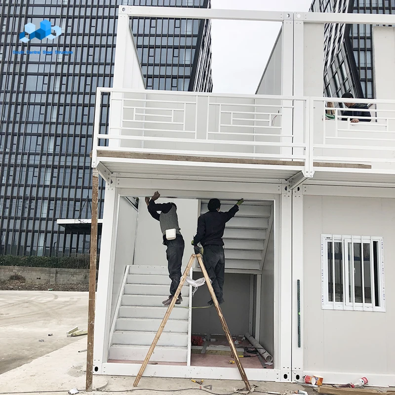 
 Штабелируемый сборный контейнер студия дом коттедж дизайн  