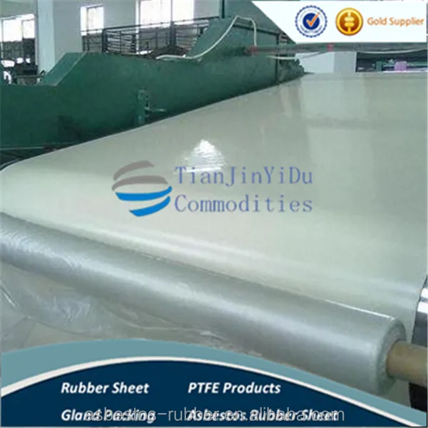 silicone rubber sheet for vacuum membrane