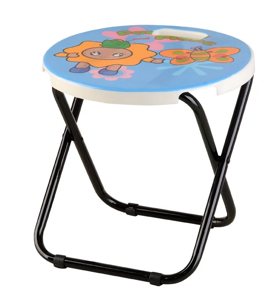 
Multi-color metal colorful design home furniture Folding Baby Bath Chair stainless steel stool folding chair 