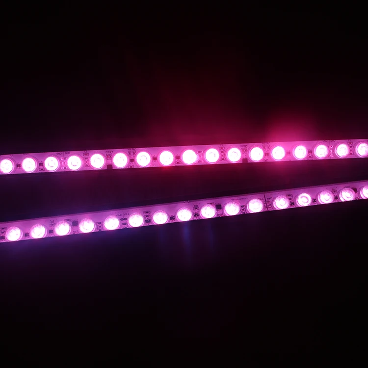 SMD5050 2903 Цифровой rgb 24 В настенный светильник с алюминиевым корпусом