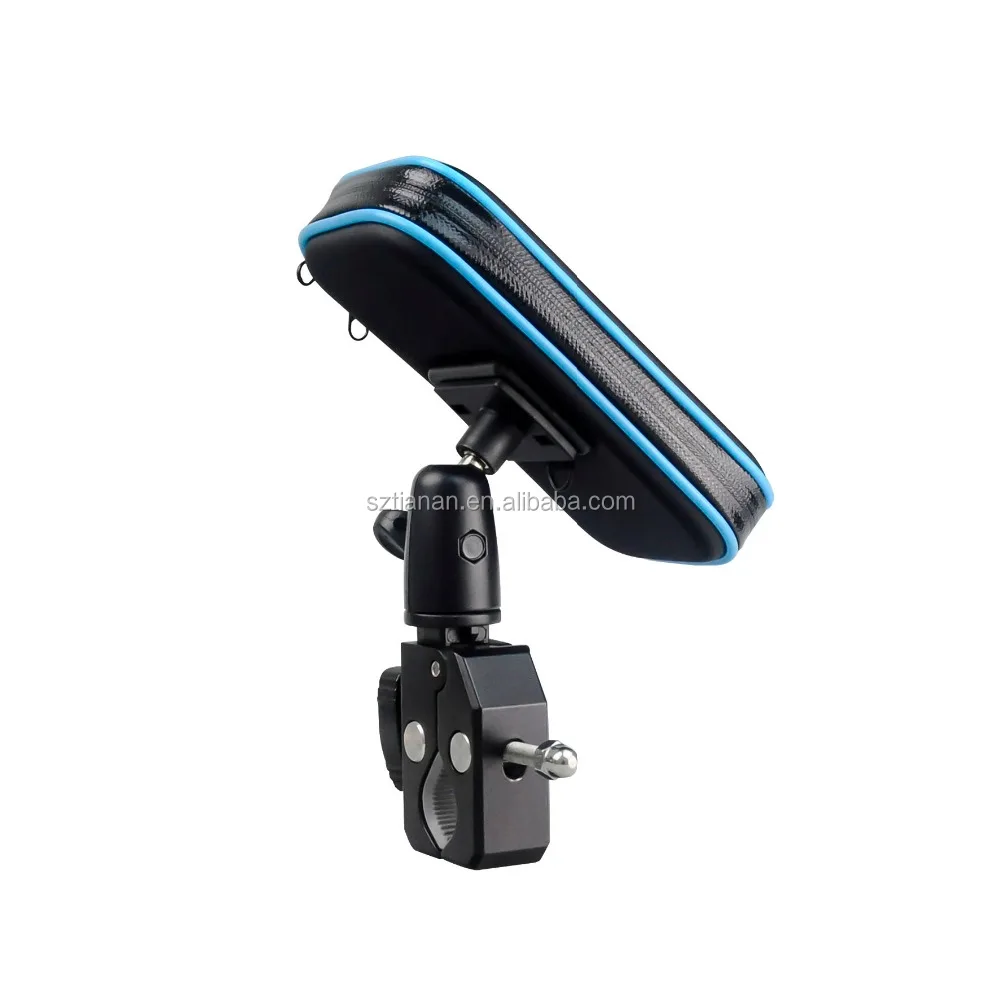 Anti-shock & non-vibration practical waterproof case bike phone mount