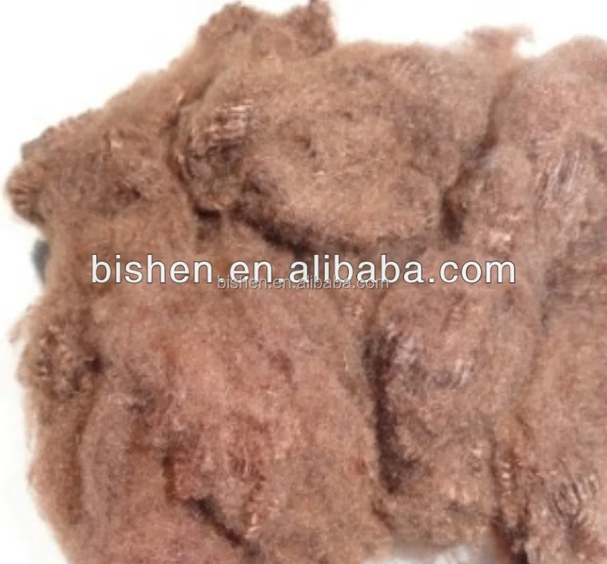 GRS certified manufacturer for recycled polyester fiber 1.5D38MM