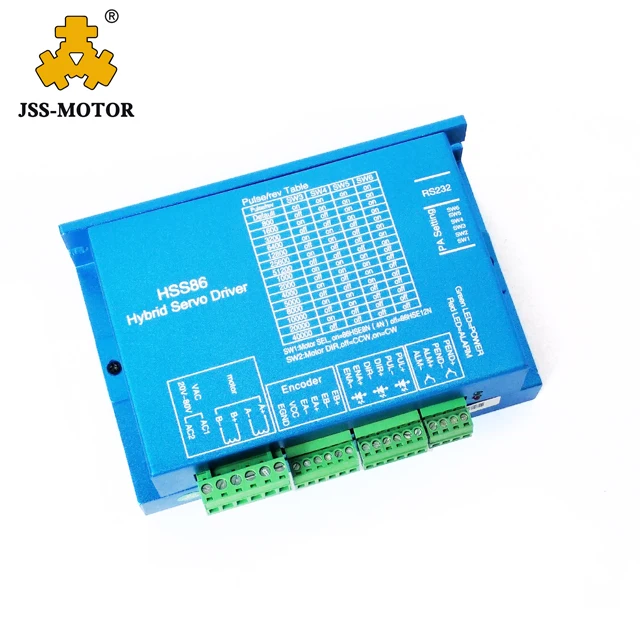 Двигатель с закрытым циклом 86HSE12N-BC38 и HSS86, изготовленный в Китае, кодировщик двигателя