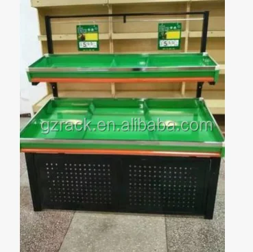 Steel Fruit And Vegetable Display Rack