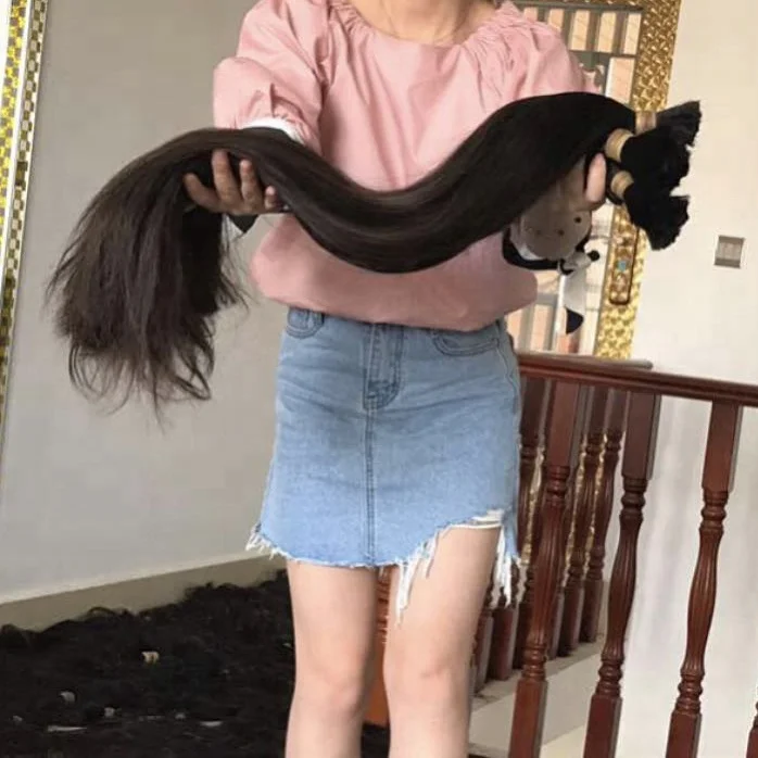 100% loose 1 kilo virgin human hair bulk extension wholesale suppliers