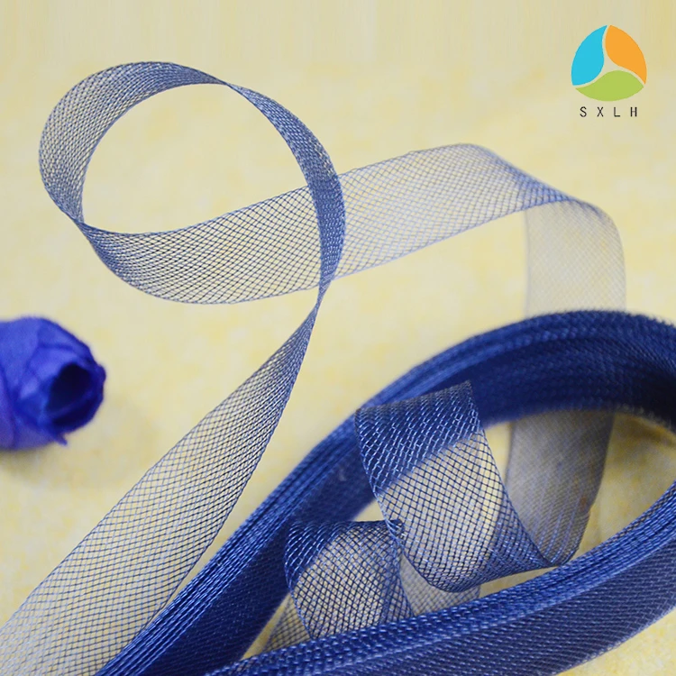 Horsehair crinoline 75mm stiff flat horsehair braid