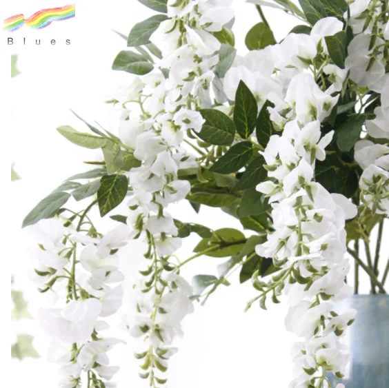 Silk Artificial Wisteria Flowers for Decoration