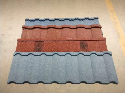 Anti-corrosive Composite Stone Coated Metal Roof Tile Stone Coated Metal Roof