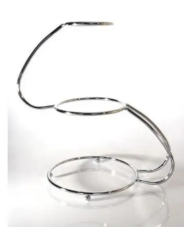 
S формы 3 уровня демонстрационный стенд для торта/свадебный торт дисплей стенд 