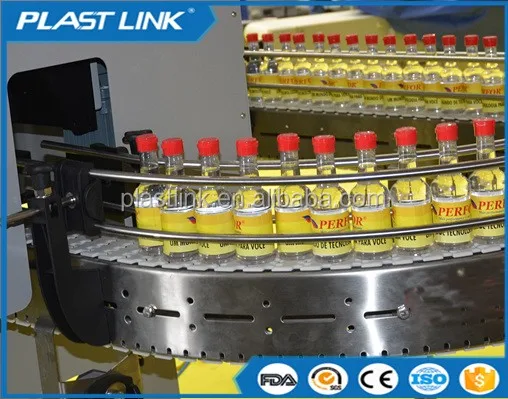PL  Top quality Slat Stainless Steel glass bottle chain conveyor