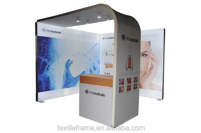 
Hot 3x3 customized modular aluminum frame exhibition booth made in china 