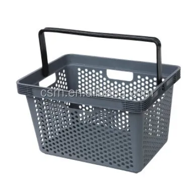 Supermarket Single Handle Plastic Basket