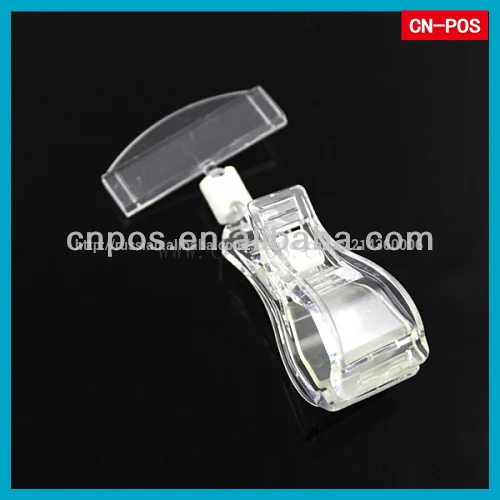 пластиковый дисплей поп клип для супермаркета