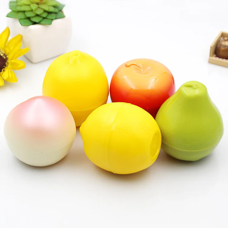 
Wholesale 30g portable skin care cream jar, PP eco-friendly cosmetic cream container in fruit shape 