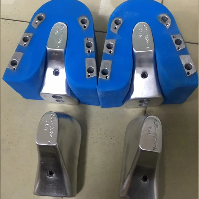 Customized Double Cold Double Hot Heel Shaping Mold Shaping Aluminum Mold Outer Plastic Mold