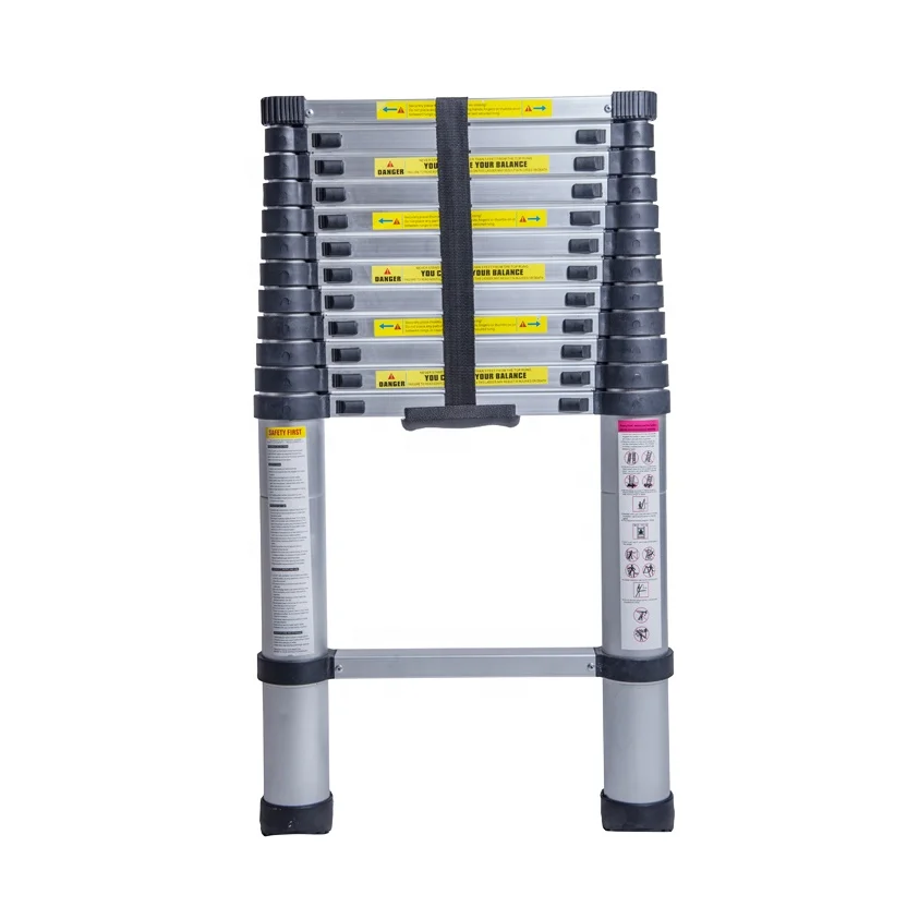 
Easy stored 5 meters single sided aluminium telescopic ladders 
