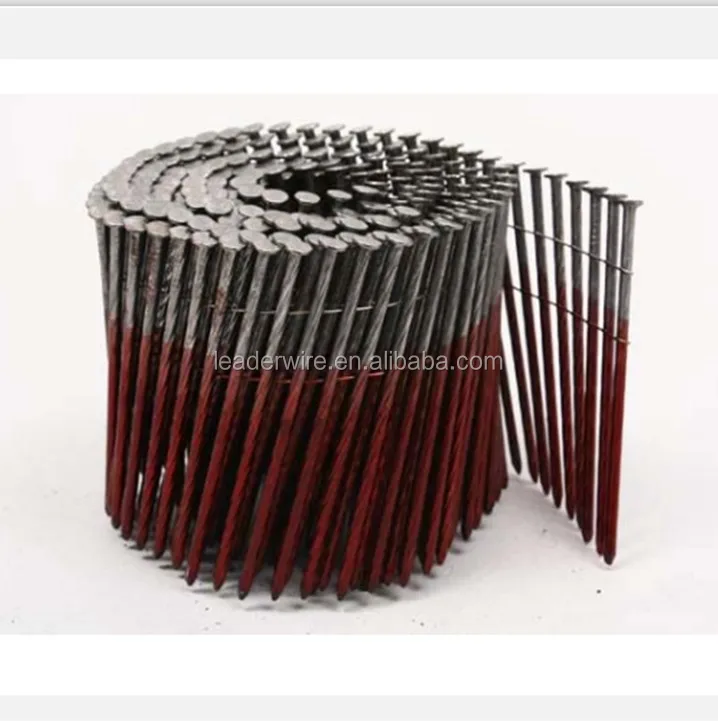 Paslode Carbon Steel Flat Head Smooth Shank Wire Pallet Coil Nails