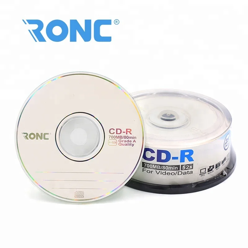Wholesale cd-r Disc 52X 700mb Blank cd in Bulk